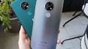 Nokia 7.2 in Silber und Grün