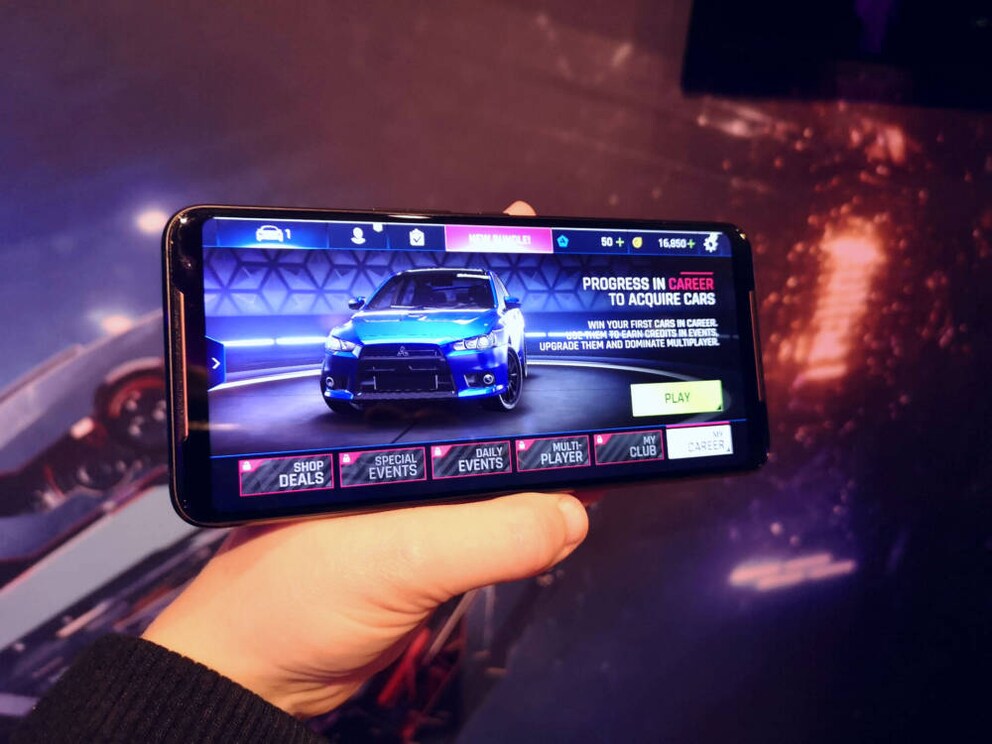 ROG Phone 2 im Gaming-Mode