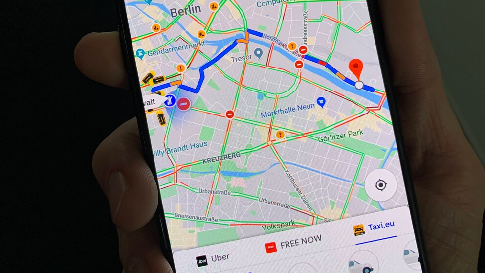 Google Maps auf Android