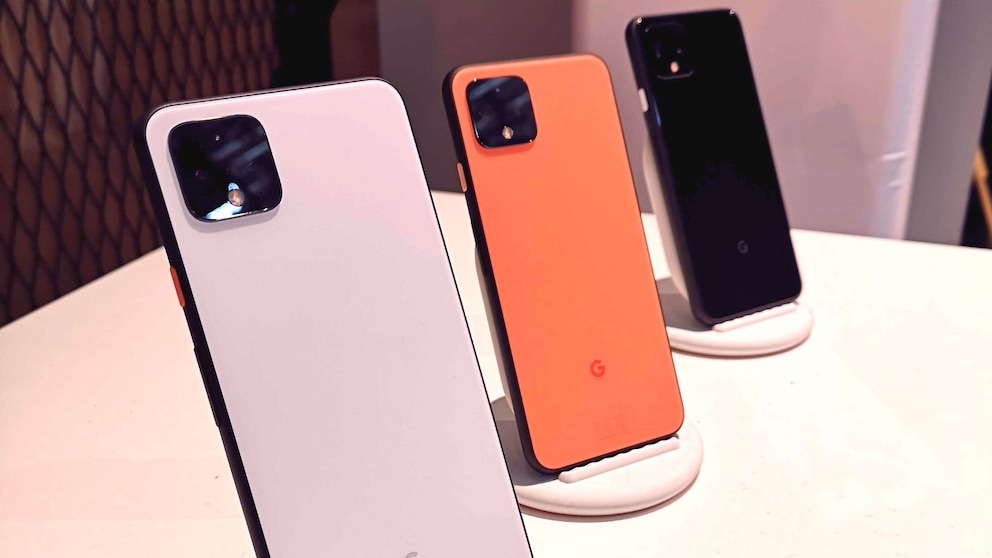 Google Pixel 4 in drei Farben