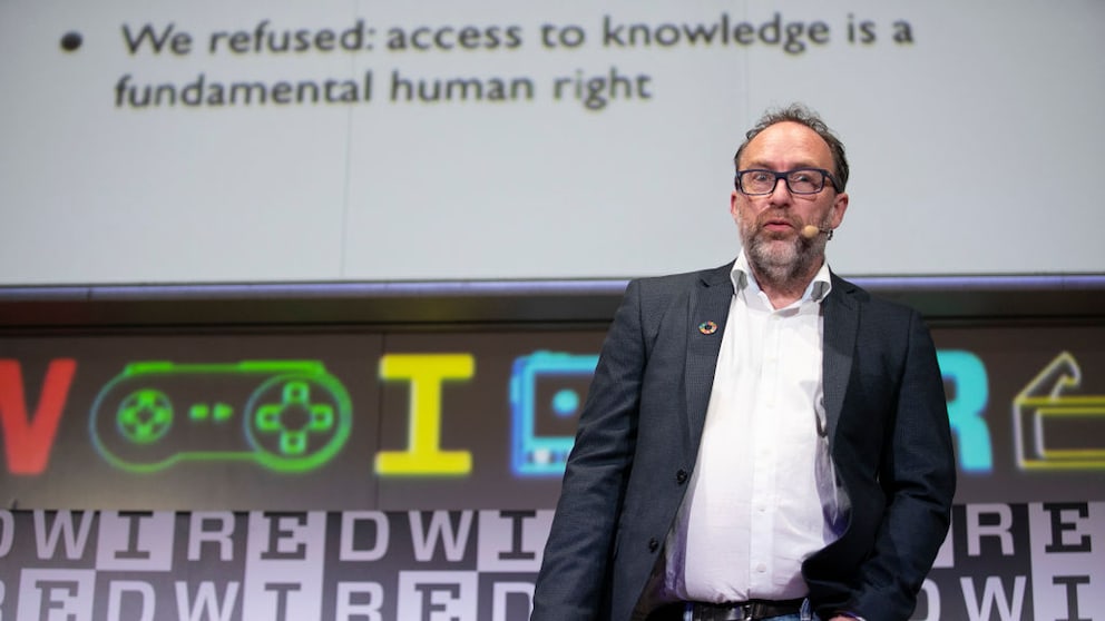 Wikipedia-Mitgründer Jimmy Wales WT:Sociald