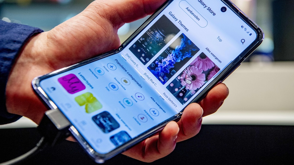 Neues Galaxy Z Flip im Samsung Experience Store