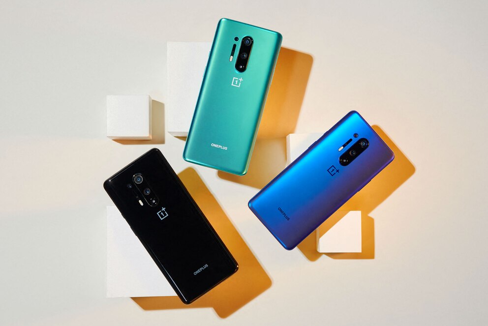 OnePlus 8 Pro in drei Farben