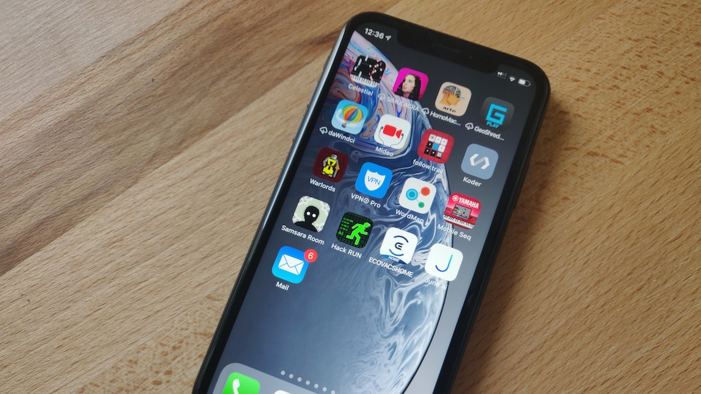 Spiele und Apps auf iPhone