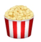 WhatsApp Emoji Popcorn