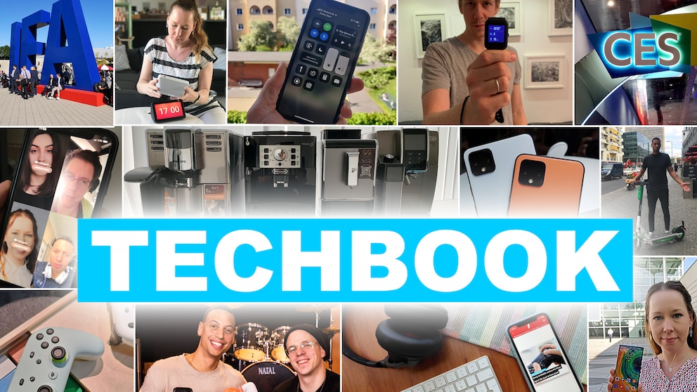 Collage des TECHBOOK-Teams
