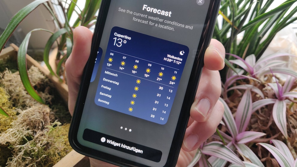 Widget-Auswahl in iOS 14 Beta 2