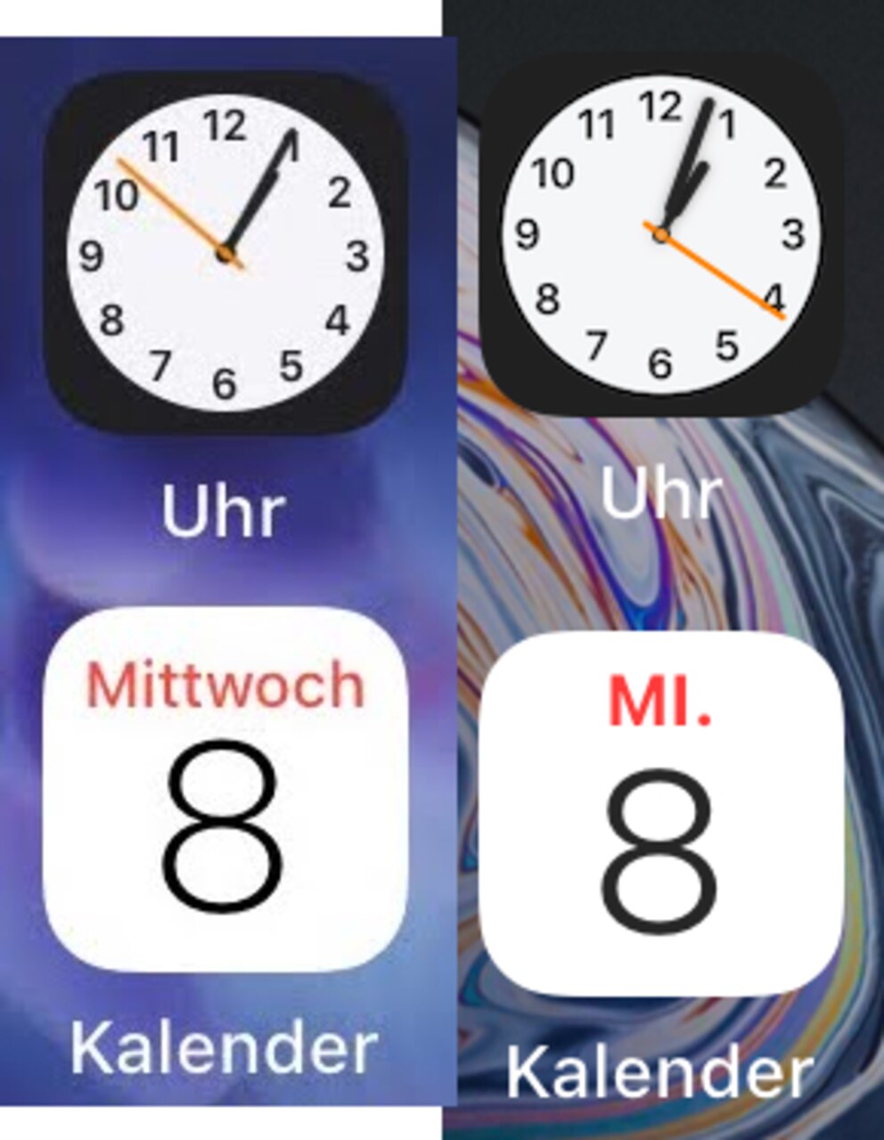 Neue App-Icons in iOS 14 Beta 2