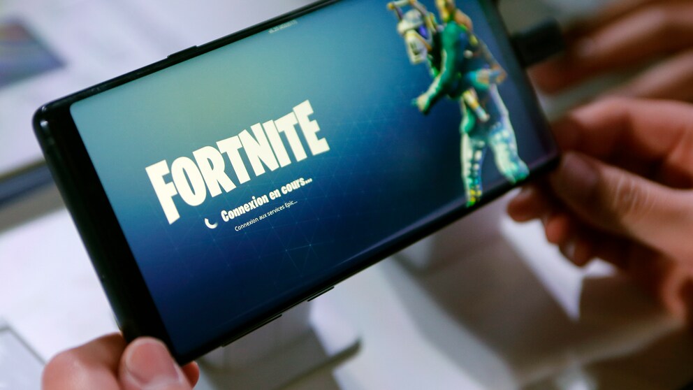 Fortnite auf dem Smartphone