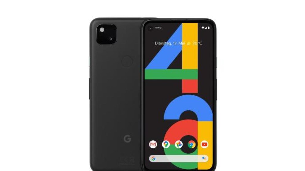Google Pixel 4a Vorder- und Rückseite