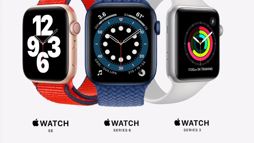 Diese drei Modelle präsentiert Apple als neue Auswahl für Kunden