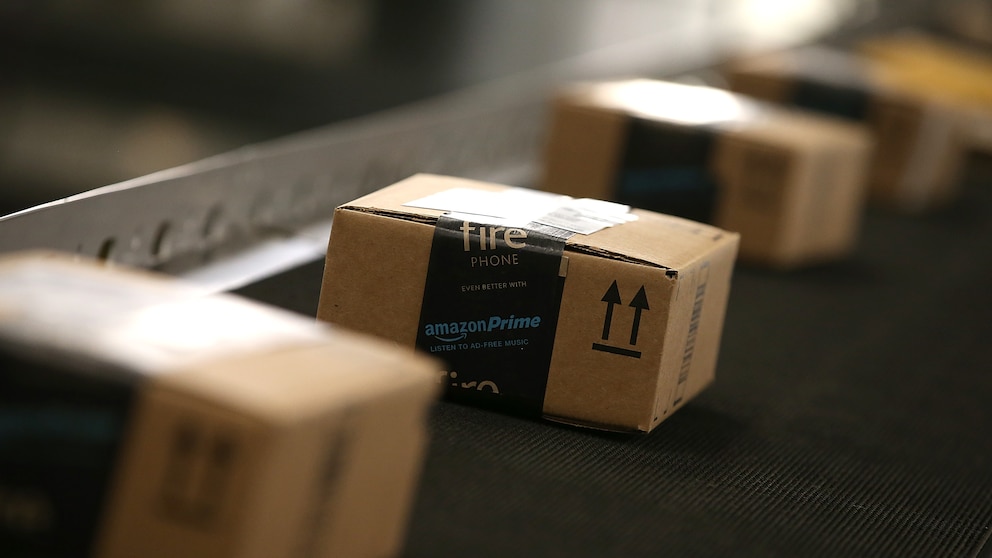 Pakete von Amazon
