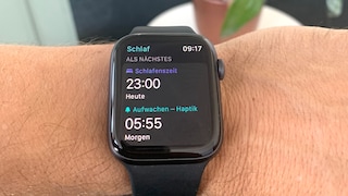 Apple Watch: Einstellung Zeitplan in „Schlaf“ unter WatchOS 7
