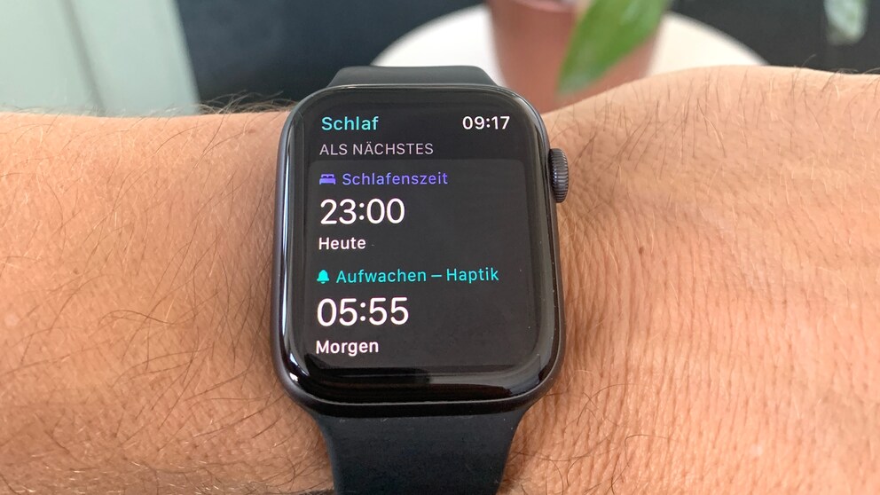 Apple Watch: Einstellung Zeitplan in „Schlaf“ unter WatchOS 7