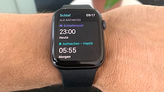 Apple Watch: Einstellung Zeitplan in „Schlaf“ unter WatchOS 7