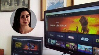 Disney+ Meinung: Ansicht auf zwei Monitoren