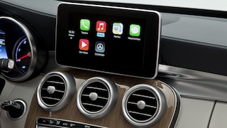 Apple CarPlay in Mercedes C