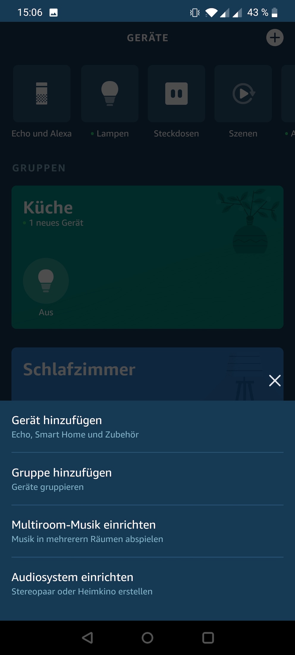 Alexa-App von Amazon