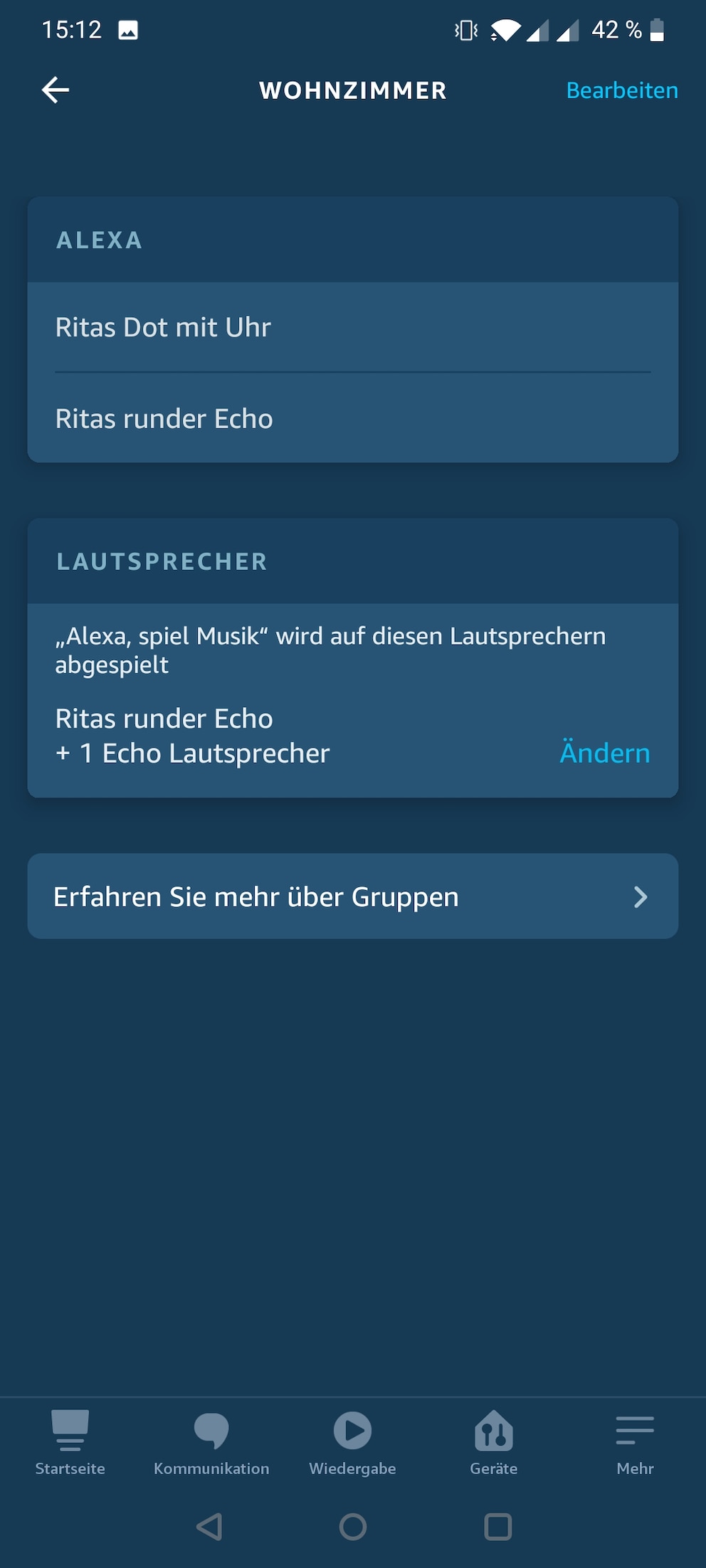 Alexa-App von Amazon