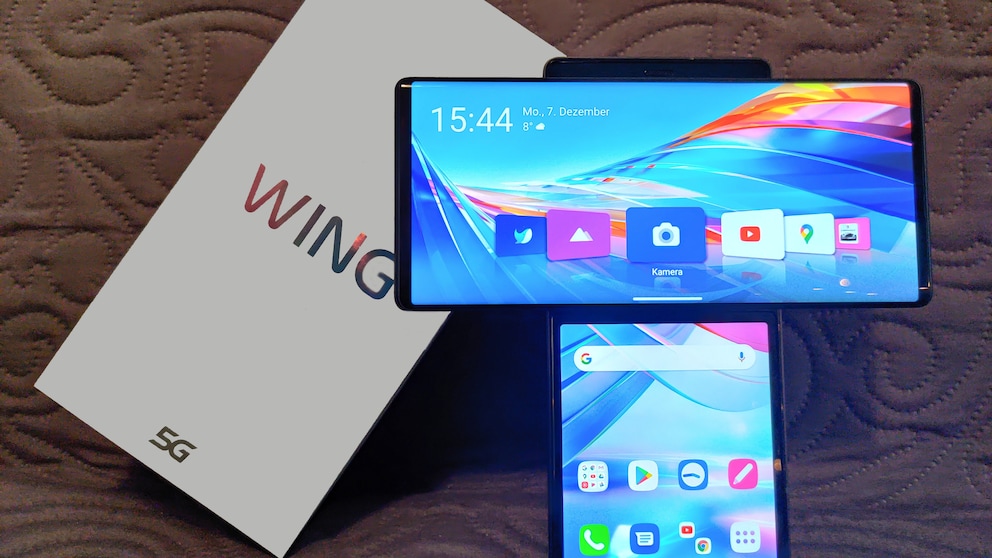 LG Wing mit drehbarem Display