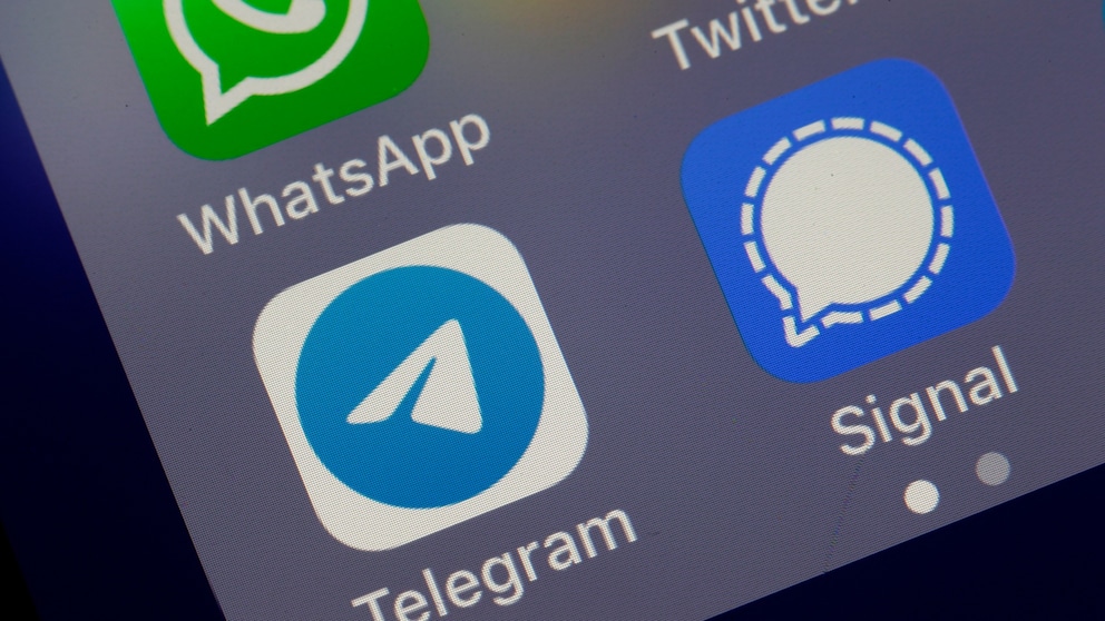 WhatsApp und Telegram auf iPhone