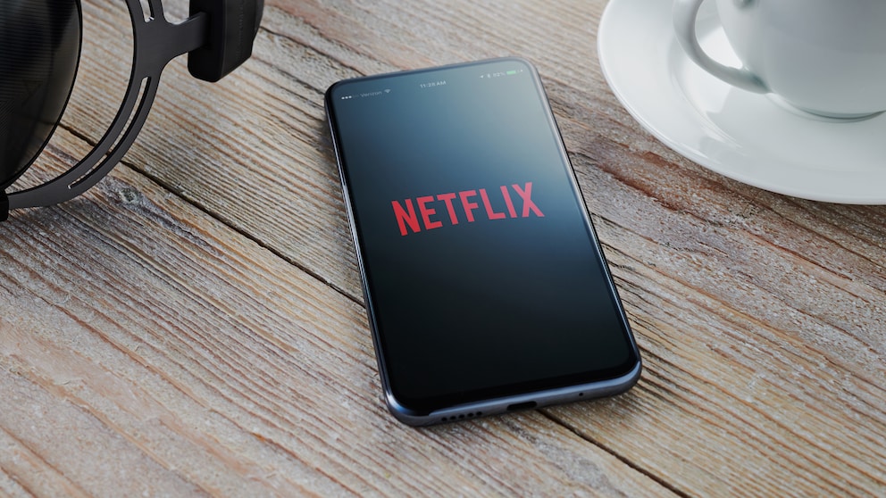 Netflix-App auf einem Smartphone