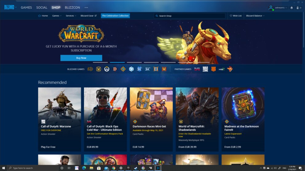 Alternative to Steam: Gaming platform BattleNet