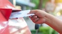 Brief im Briefkasten