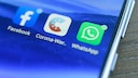 WhatsApp ohne SIM: Messenger-Logo auf Smartphone