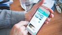 WhatsApp-Messenger auf dem Smartphone