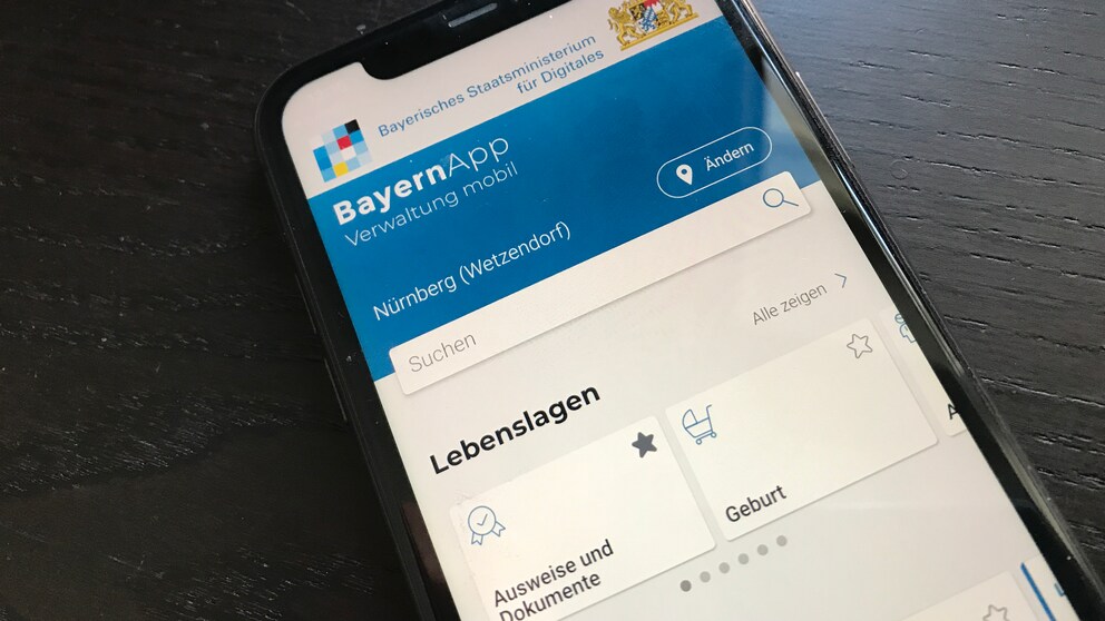 Die BayernApp bringt die Verwaltung auf Smartphones