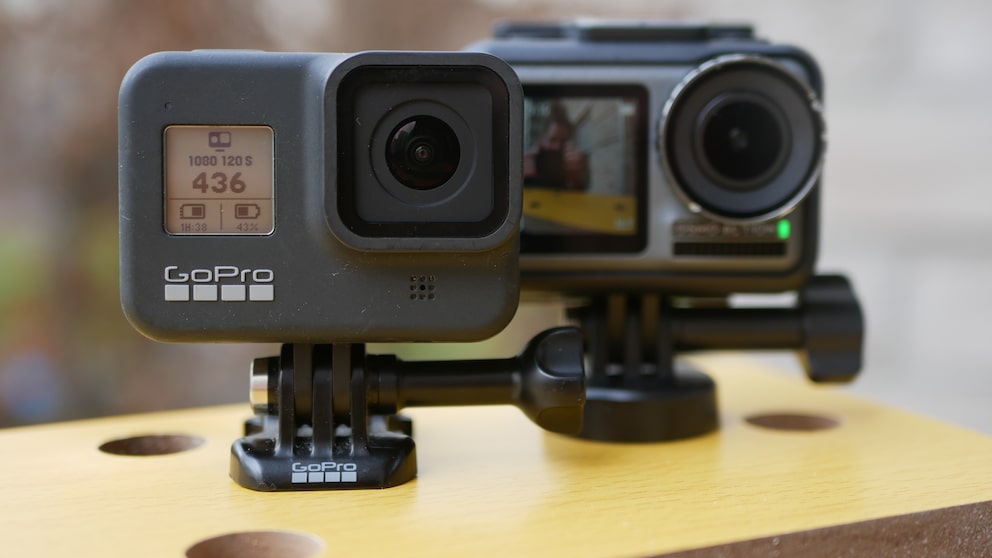 Die GoPro Hero 8 und die DJI Osmo Action