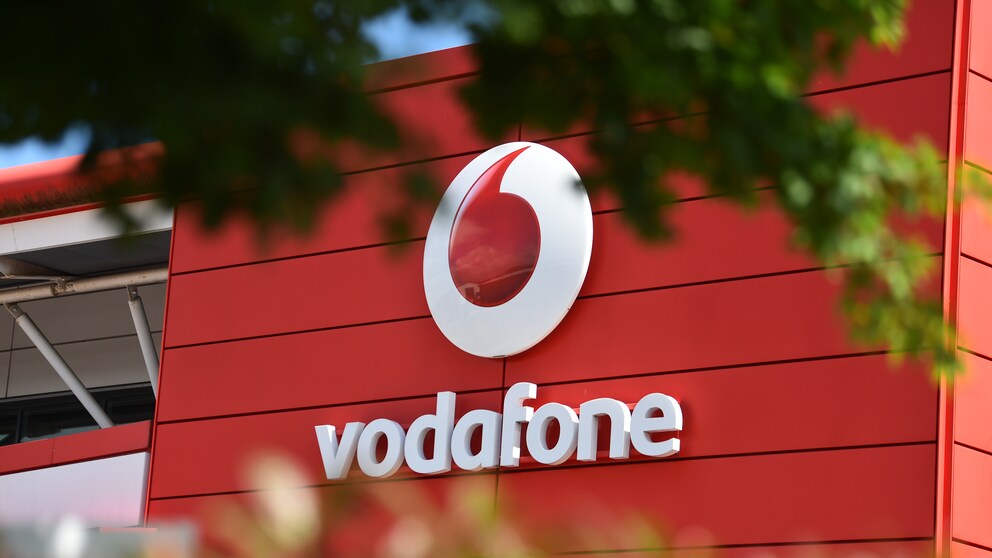 Fassade einer Vodafone-Zentrale