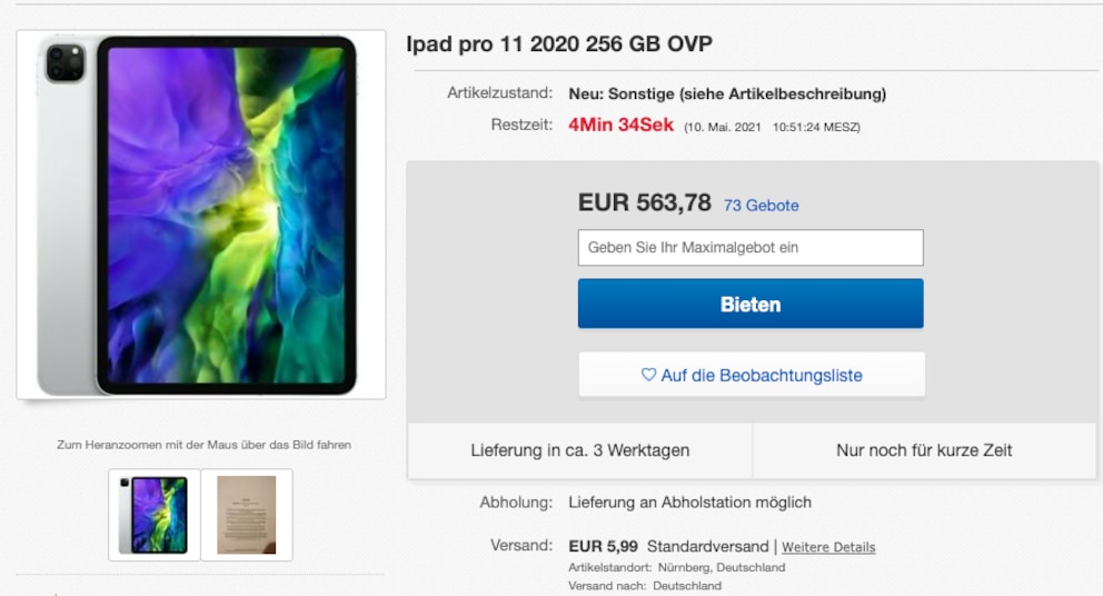 Ebay Abzocke Originalverpackungen OVP