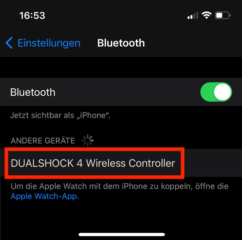 DualShock4 Controller mit Smartphone verbinden