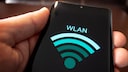 WLAN-Symbol auf dem Smartphone