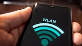 WLAN-Symbol auf dem Smartphone