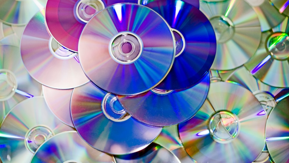 alte CDs und DVDs