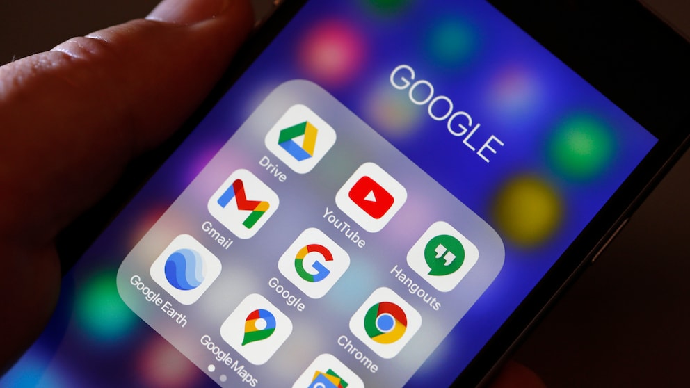 Google-Apps auf dem Smartphone