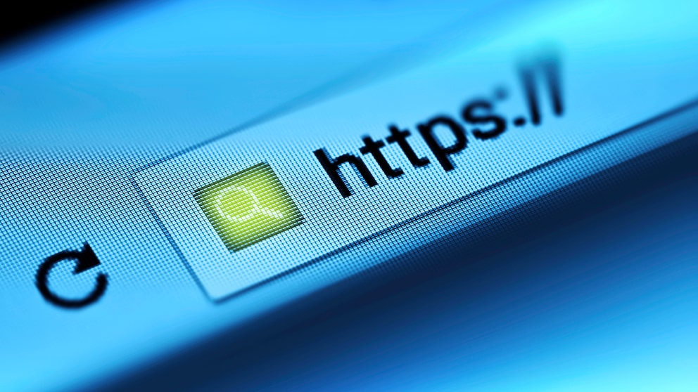 Adressleiste im Internet-Browser