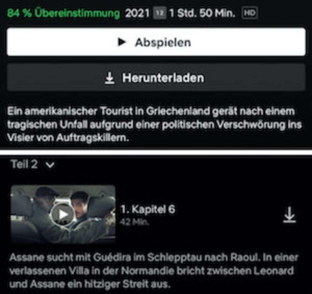 Filme und Serien bei Netflix downloaden