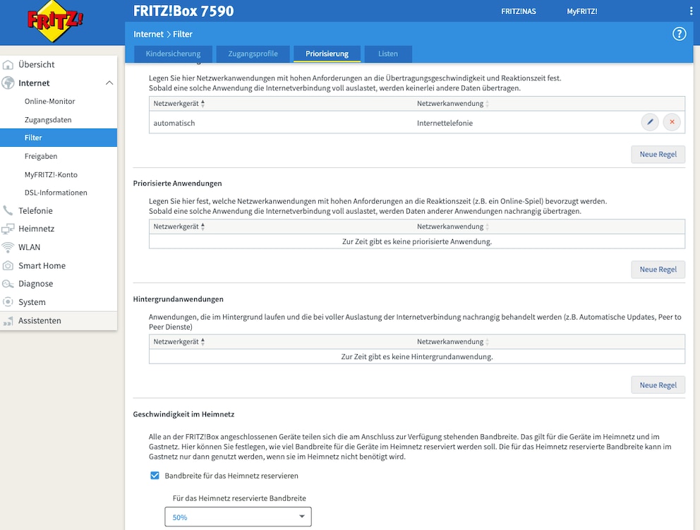 WLAN-Gastzugang auf der Fritzbox