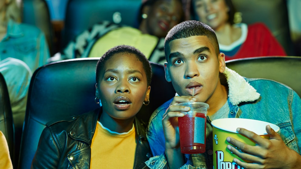 Pärchen im Kino