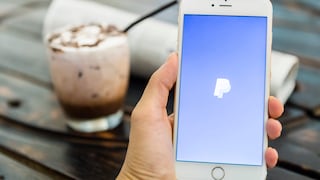 PayPal auf dem Smartphone