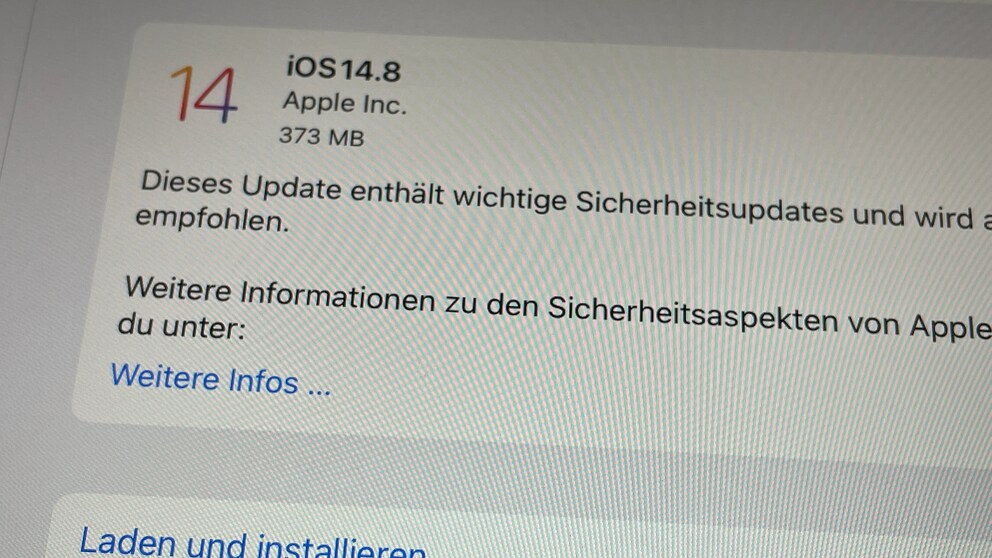 iOS 14.8 steht zum Download bereit