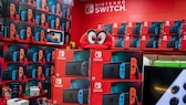 Nintendo Switch in einem Geschäft