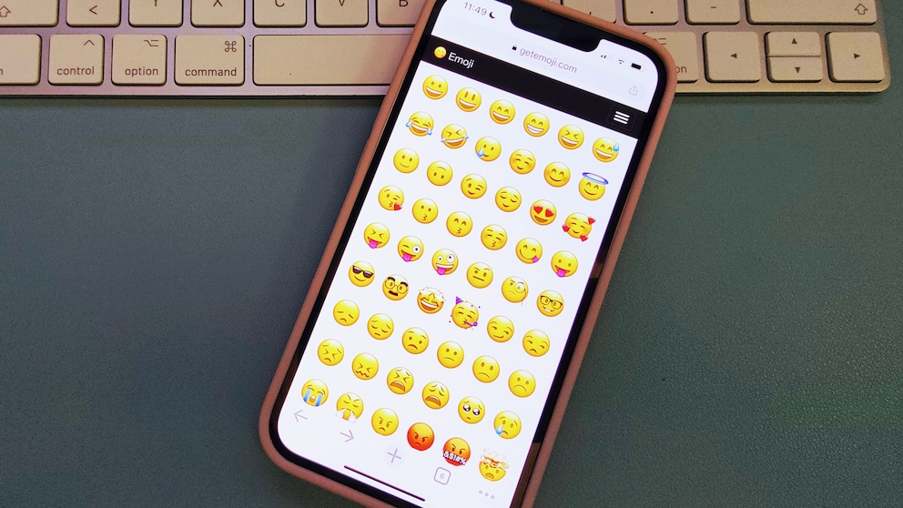 Emojis auf dem iPhone