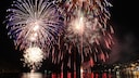 Feuerwerk an Silvester