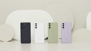 Das Samsung Galaxy S21 in vier Farben