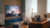Der G2-Fernseher mit Evo-Panel von LG